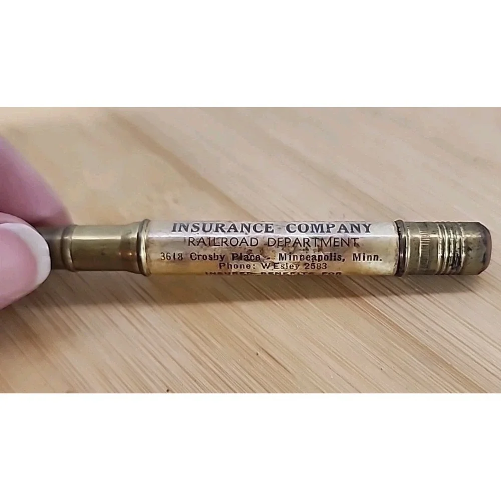 Vtg  Pacific Mutual Life Insurance‎ Co Minneapolis MN Advertising Bullet Pencil